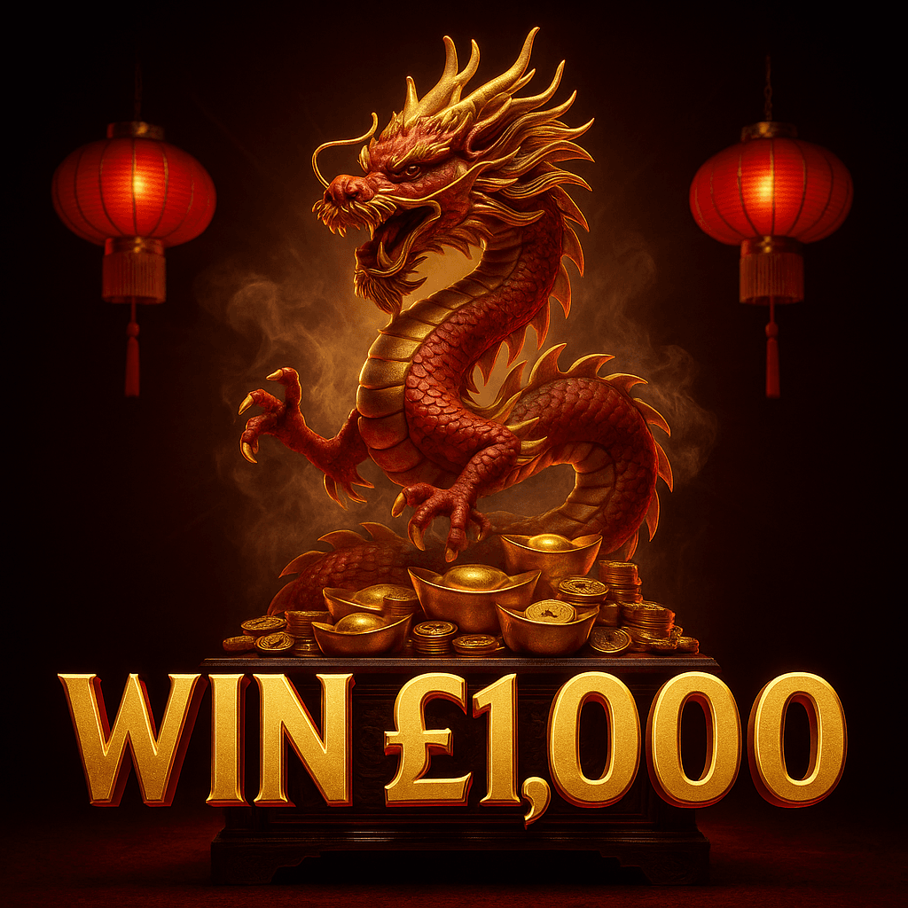 Lucky Dragon Scratch - Win £1k from just 75p