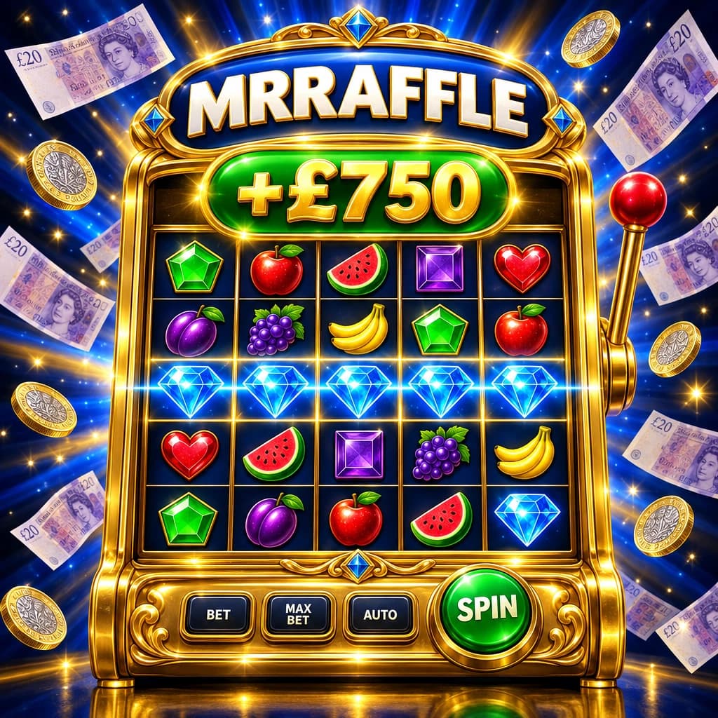 Diamond Slots - Win the £750 Jackpot for only 50p!