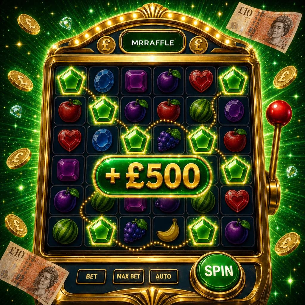 Emerald Scatter Slots - £500 Jackpot. 25p to Play!