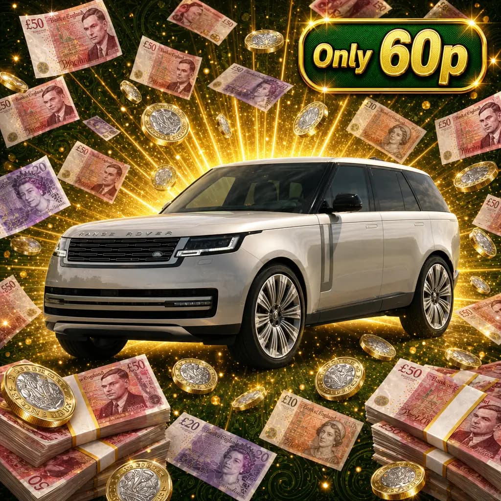 Win a New Range Rover for only 60p!