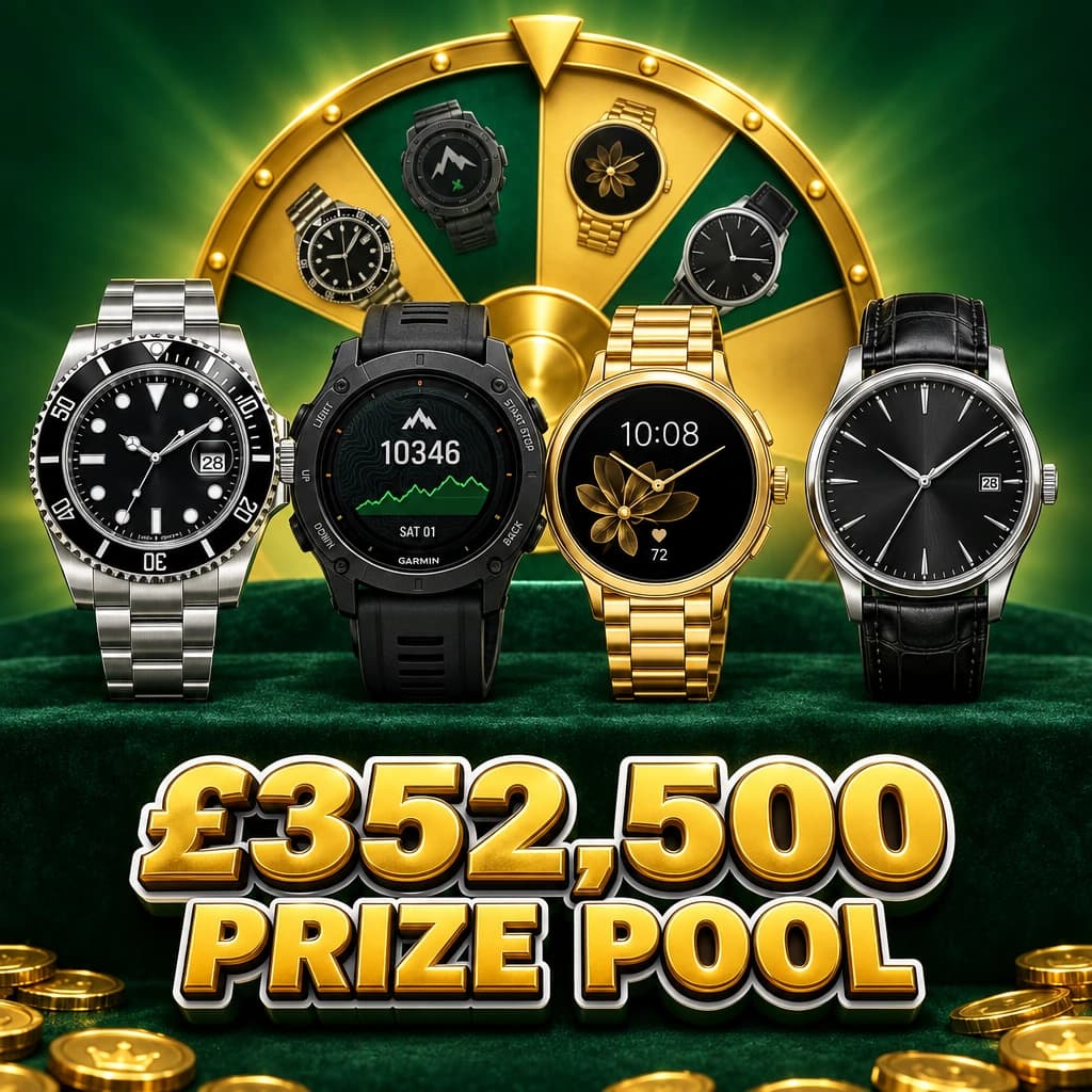 Watch Vault Wheel, Win a £3,000 Tudor Pelagos