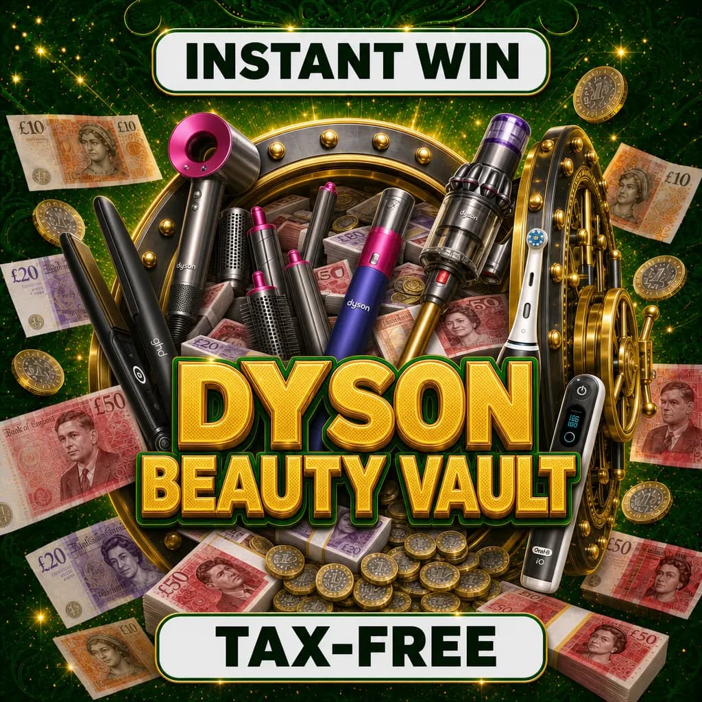 Dyson Vault - Win a £750 Cordless for Only 40p!