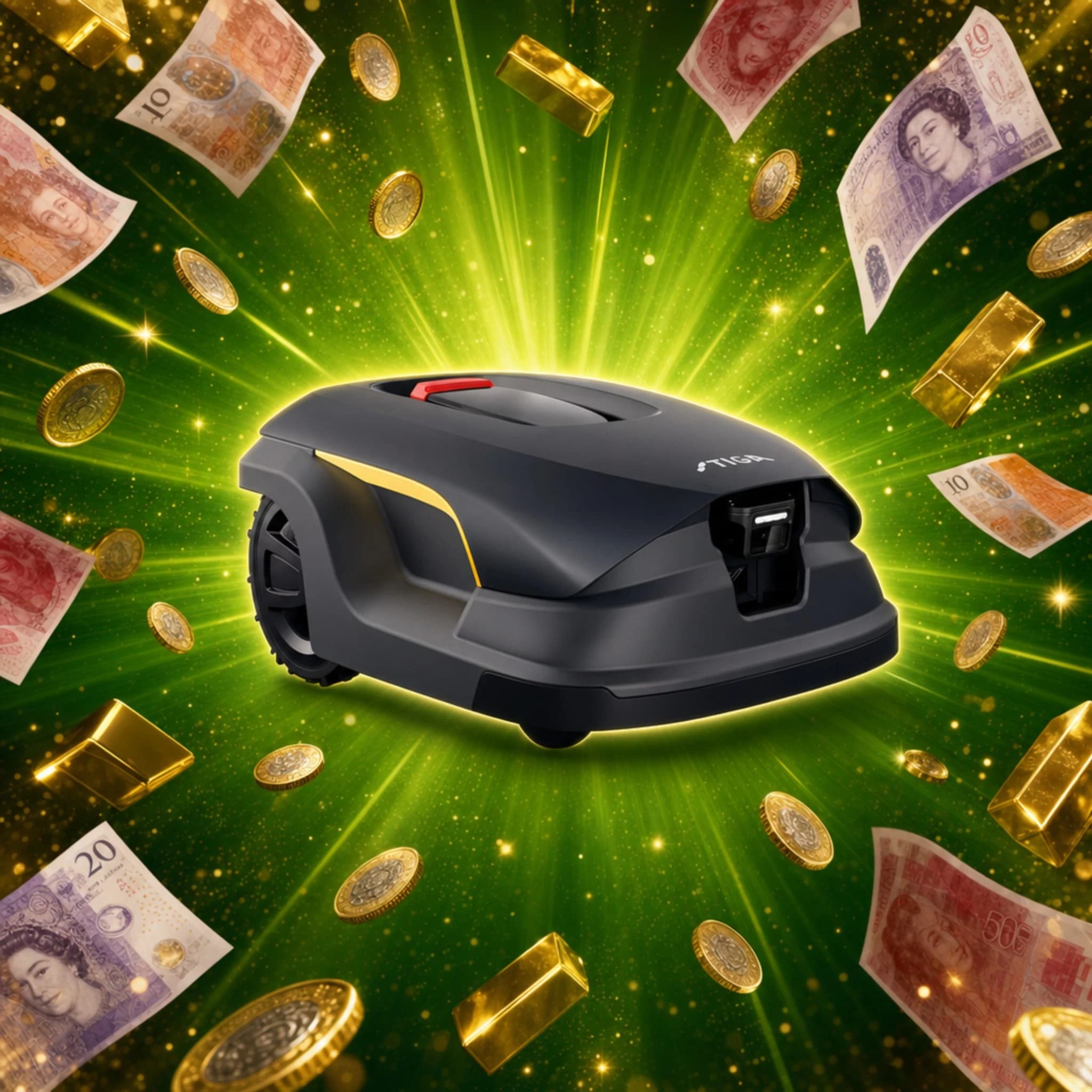 Win a Stiga Robot Lawn Mower for £1