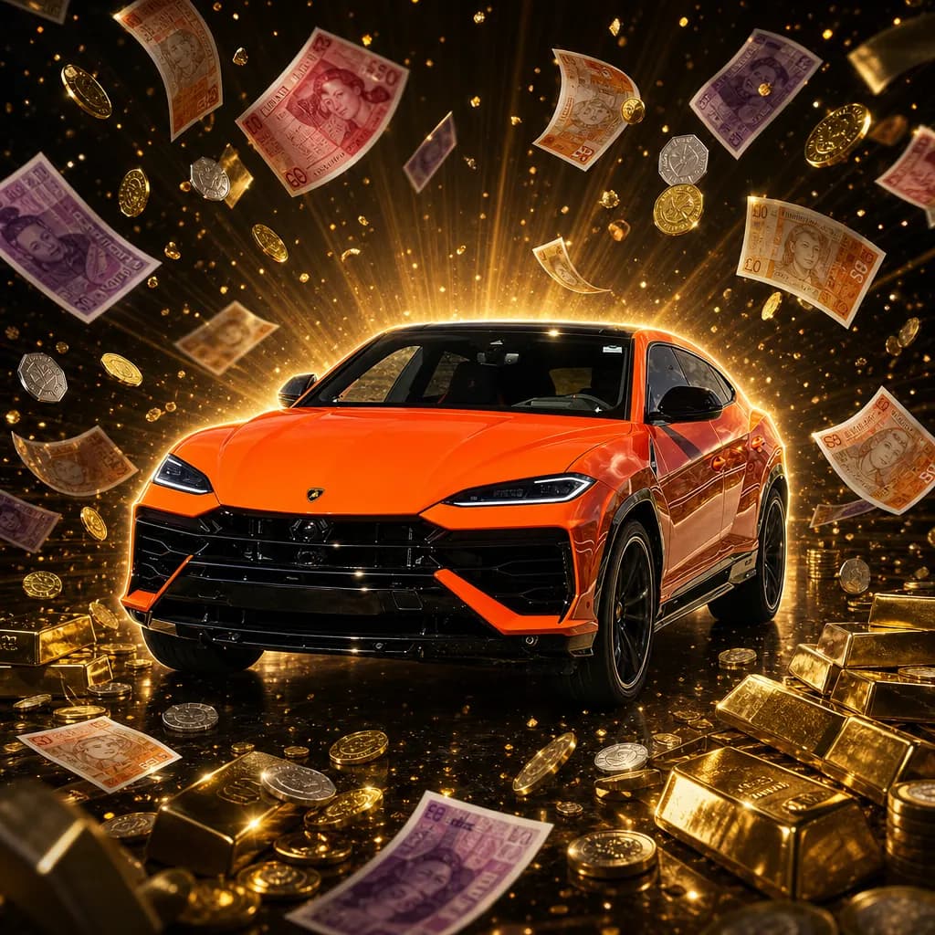 Win a Lamborghini Urus for £1