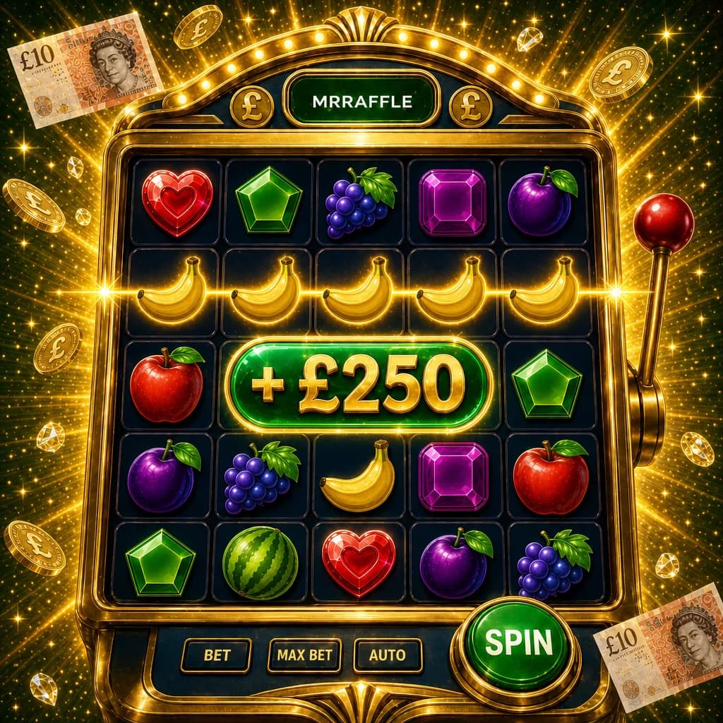 Golden Payline Slots - £250 Jackpot from 25p per Spin!