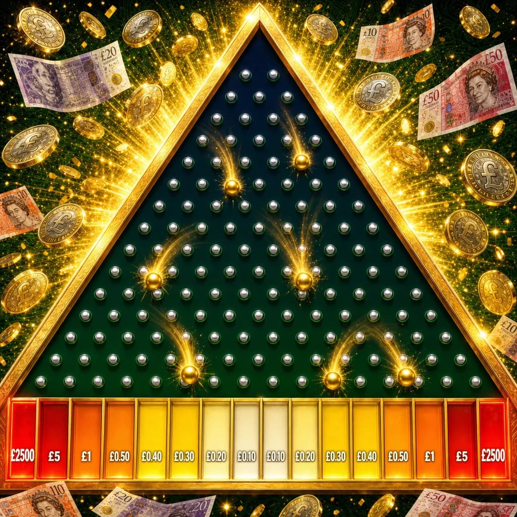 Instant Win Plinko - Play for just 50p!