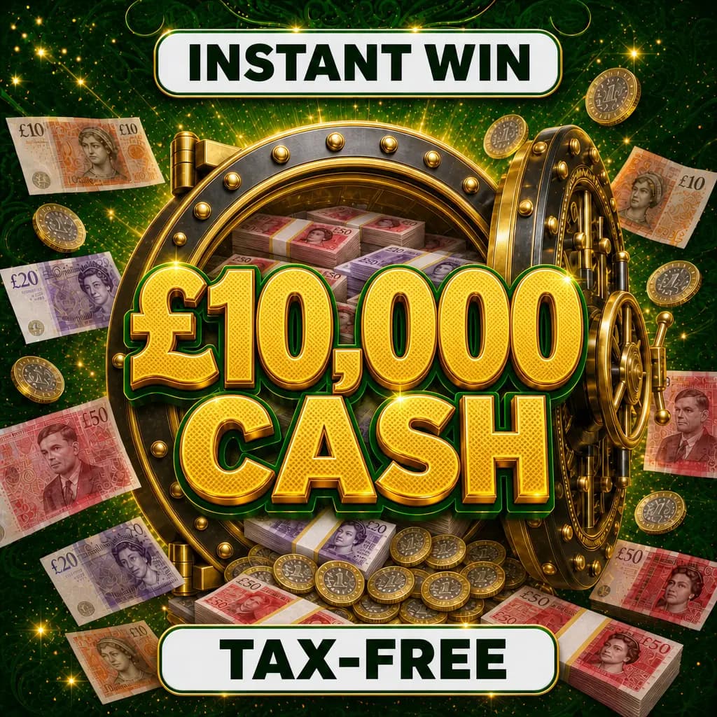 £10k Vault - Win Now for Only £1