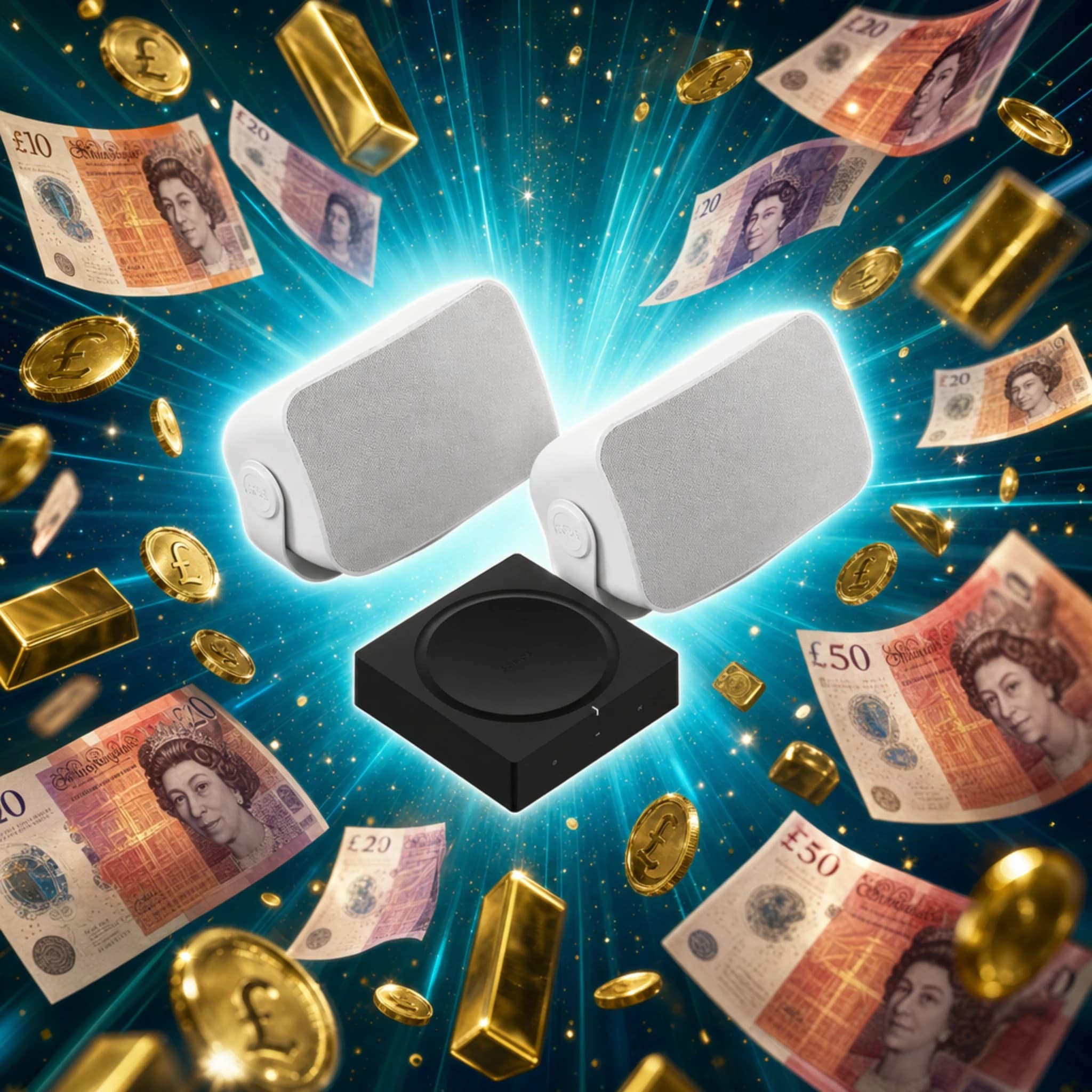 Win a Sonos Outdoor Set for 50p