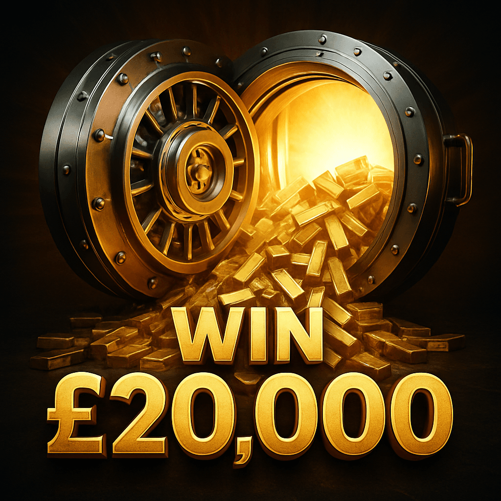 Gold Vault £20k Prize - Scratch for only 50p!