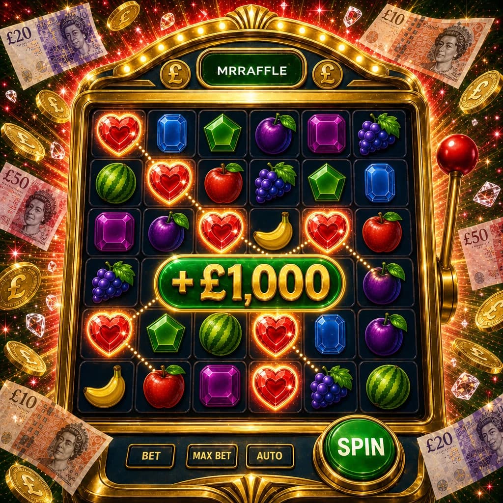 Ruby Scatter Slots - Win £1,000