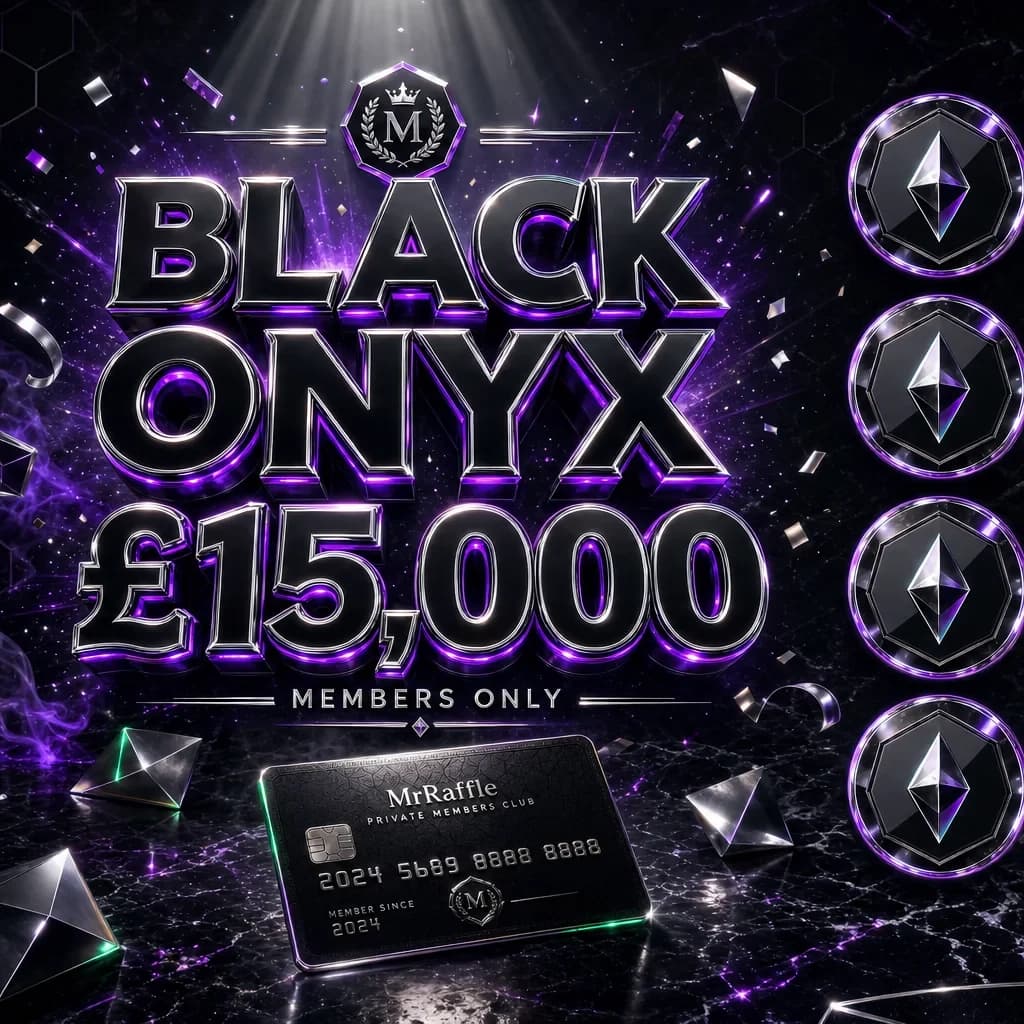 Black Onyx Scratch - 15p per Ticket, Win £15,000!