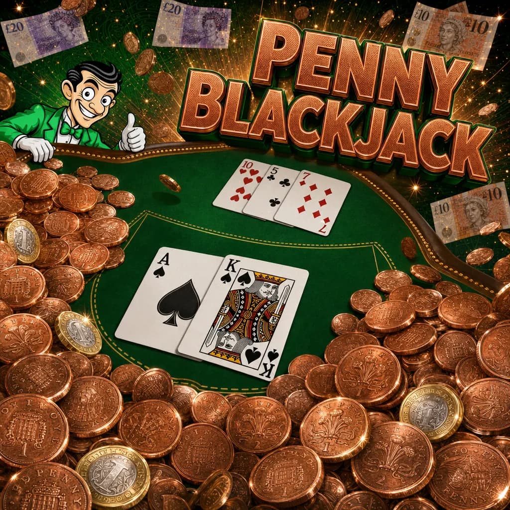 10p Blackjack - Double Your Money Now!