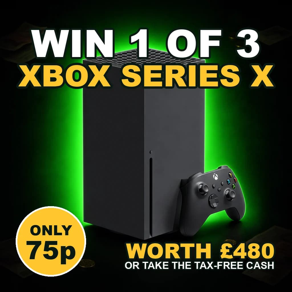 Win an Xbox Series X for 75p