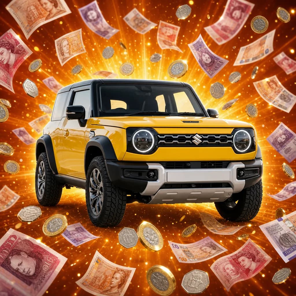 Win this Suzuki Jimny for just 5p