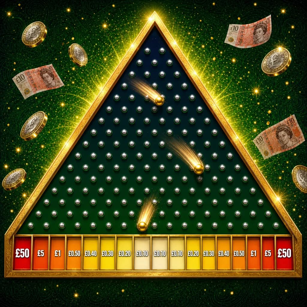 Plinko Instant Win Game - Only 20p to Play!