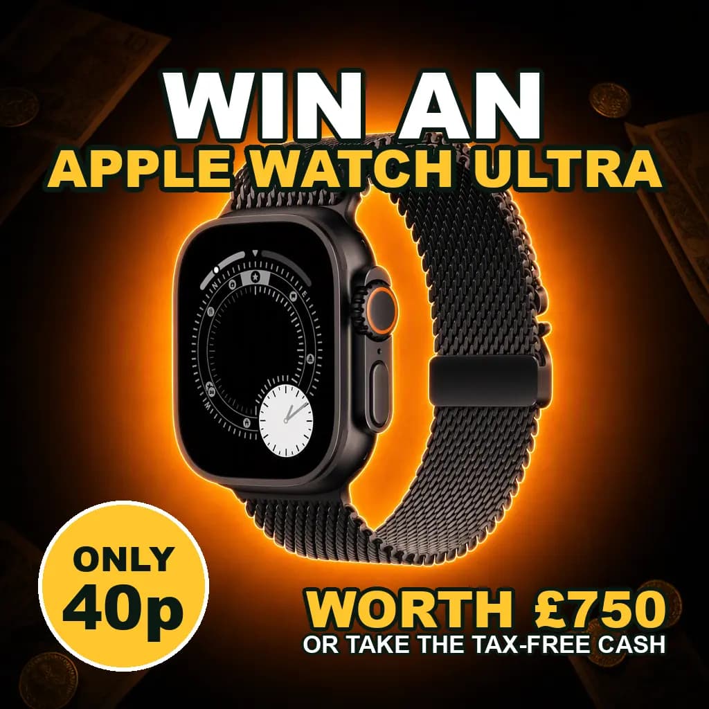 Win an Apple Watch Ultra 3 for 40p