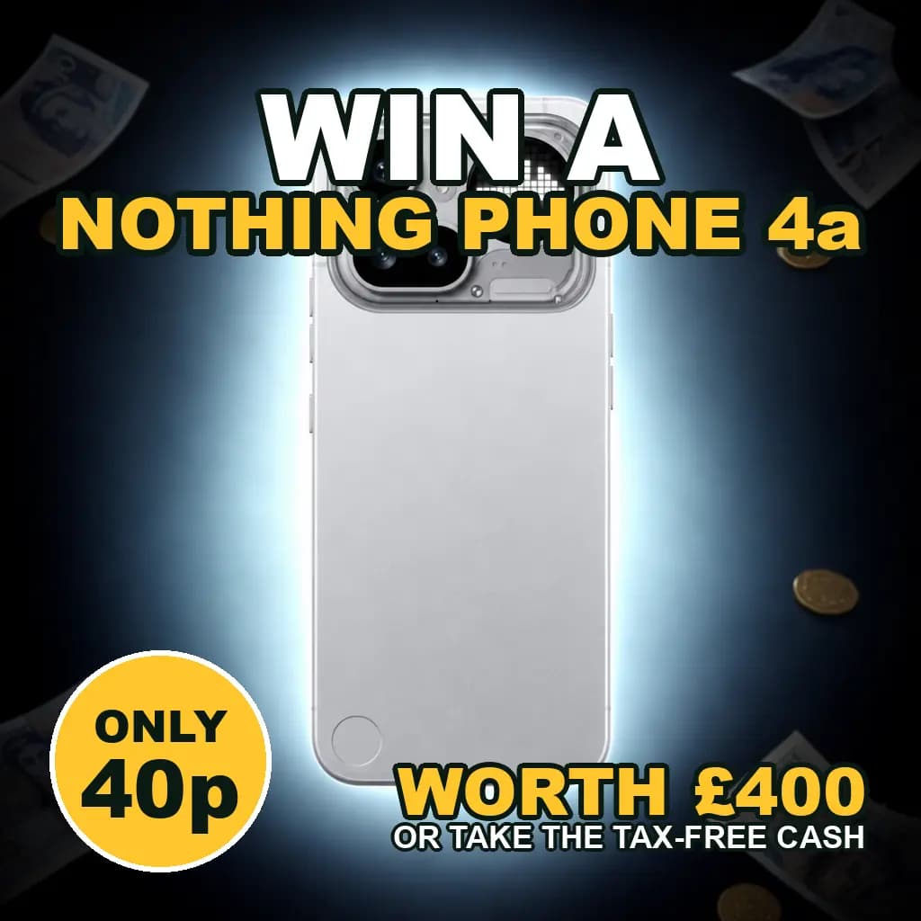 Win a NOTHING Phone 4a 5G for 40p