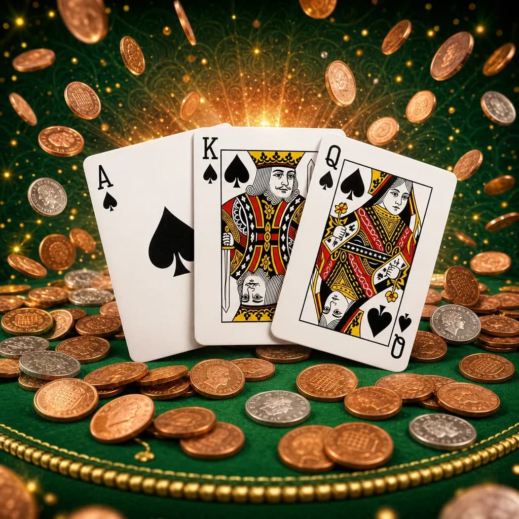 3 Card Poker - 10p to Play!