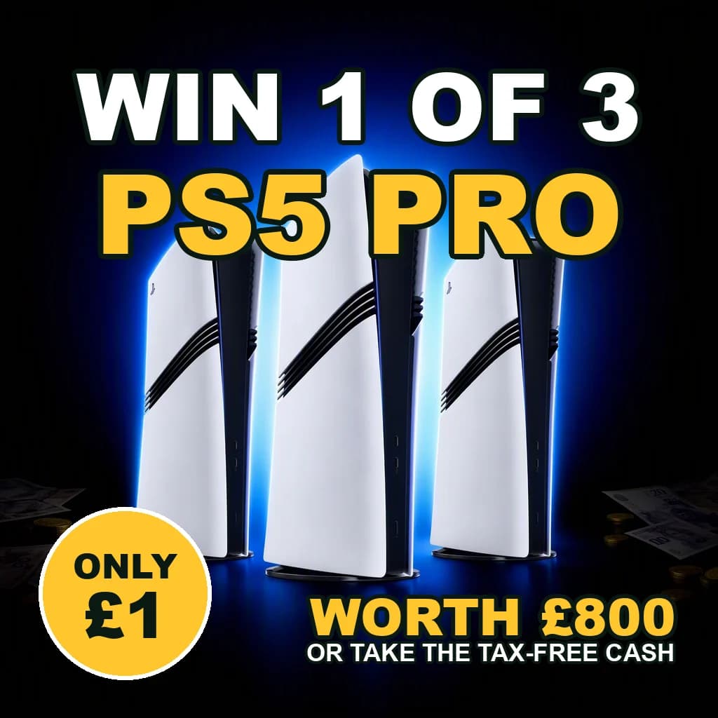 Win a Sony PS5 Pro — 3 to be won!