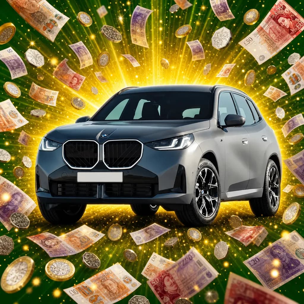 Win this BMW X3 M for just 15p
